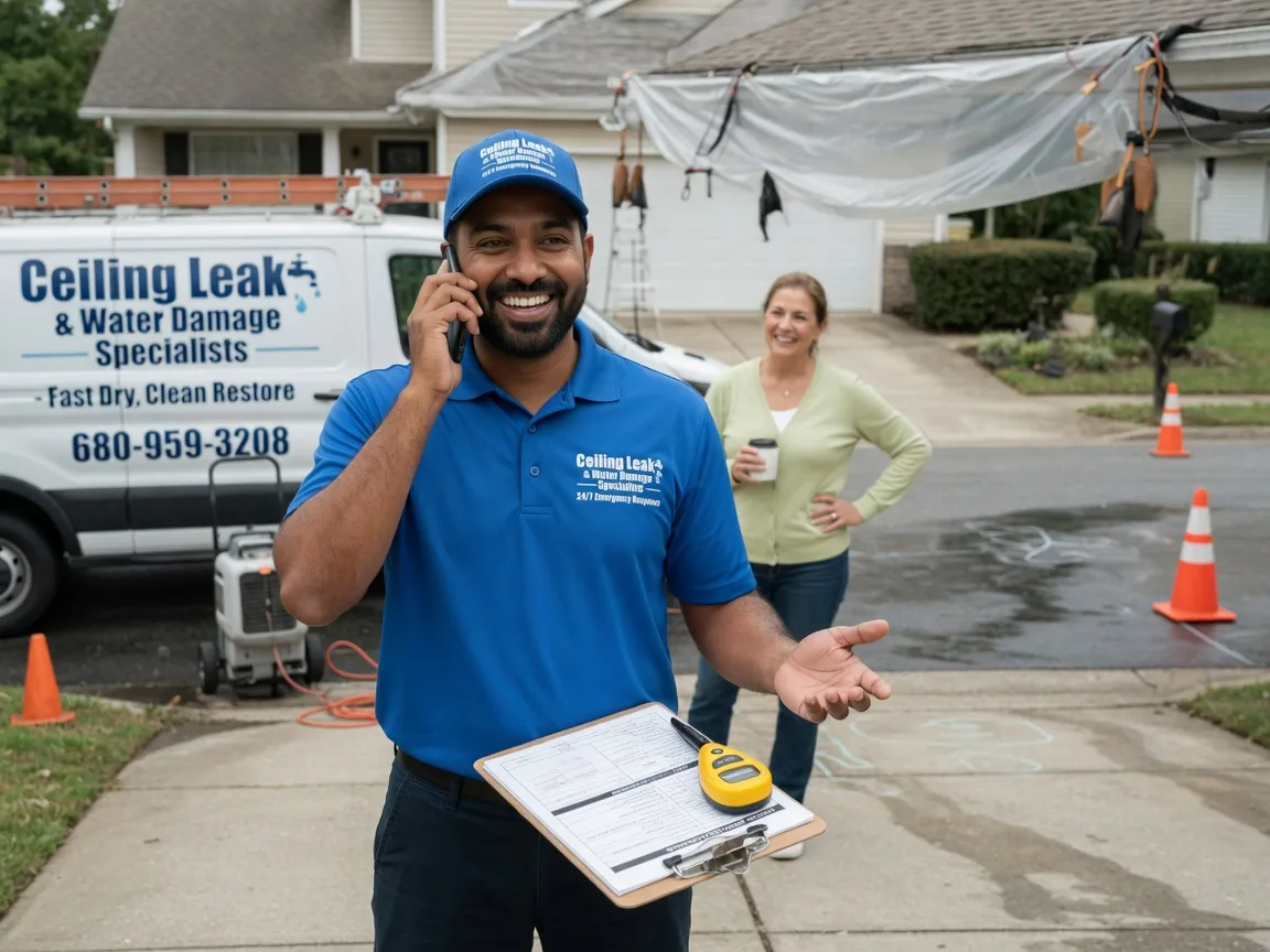 Ceiling Leak Cleanup Whitelaw, WI FAQs